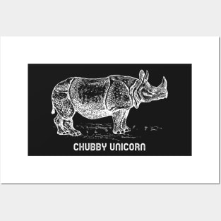 Chubby Unicorn Posters and Art